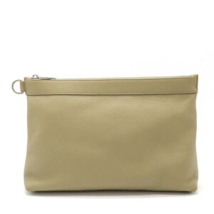 BOTTEGA VENETA document clutch bag Khaki Green beige